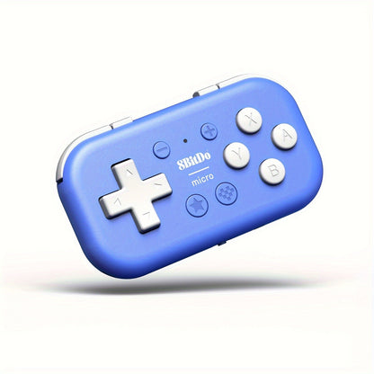 8BitDo Micro Bluetooth Gamepad for Nintendo Switch Android Raspberry Pi – Pocket-Sized Mini Controller with Keyboard Mode
