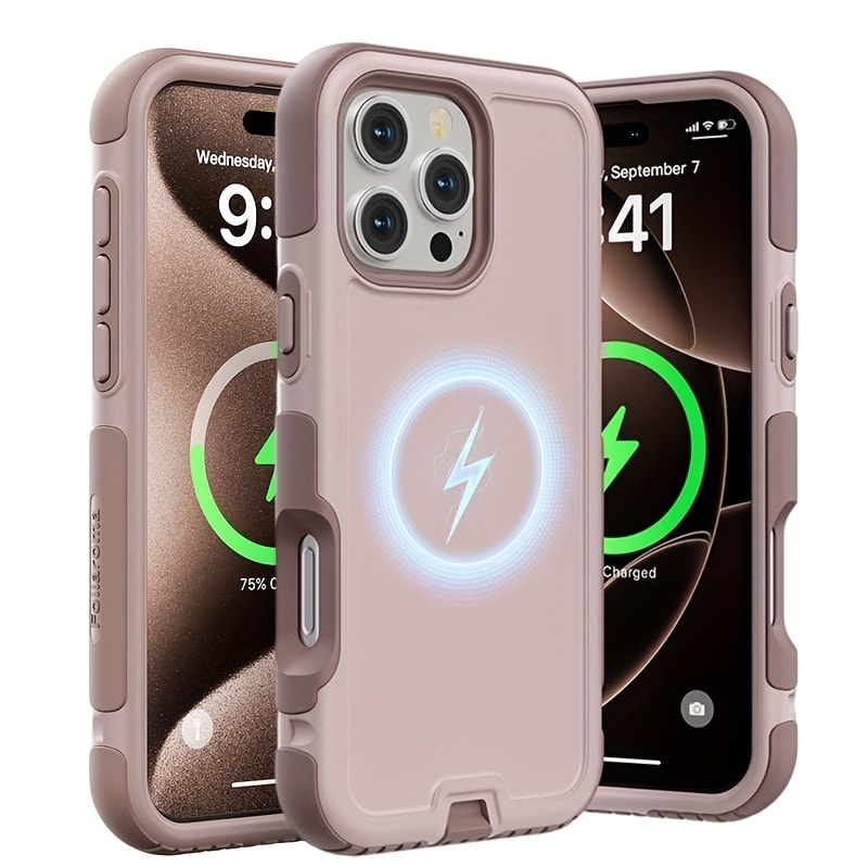 3-Layer Warrior Armor iPhone Case Full Body Shockproof Drop Protection Lining Built-In Dust Plug for an Everyday Personal Care Routine