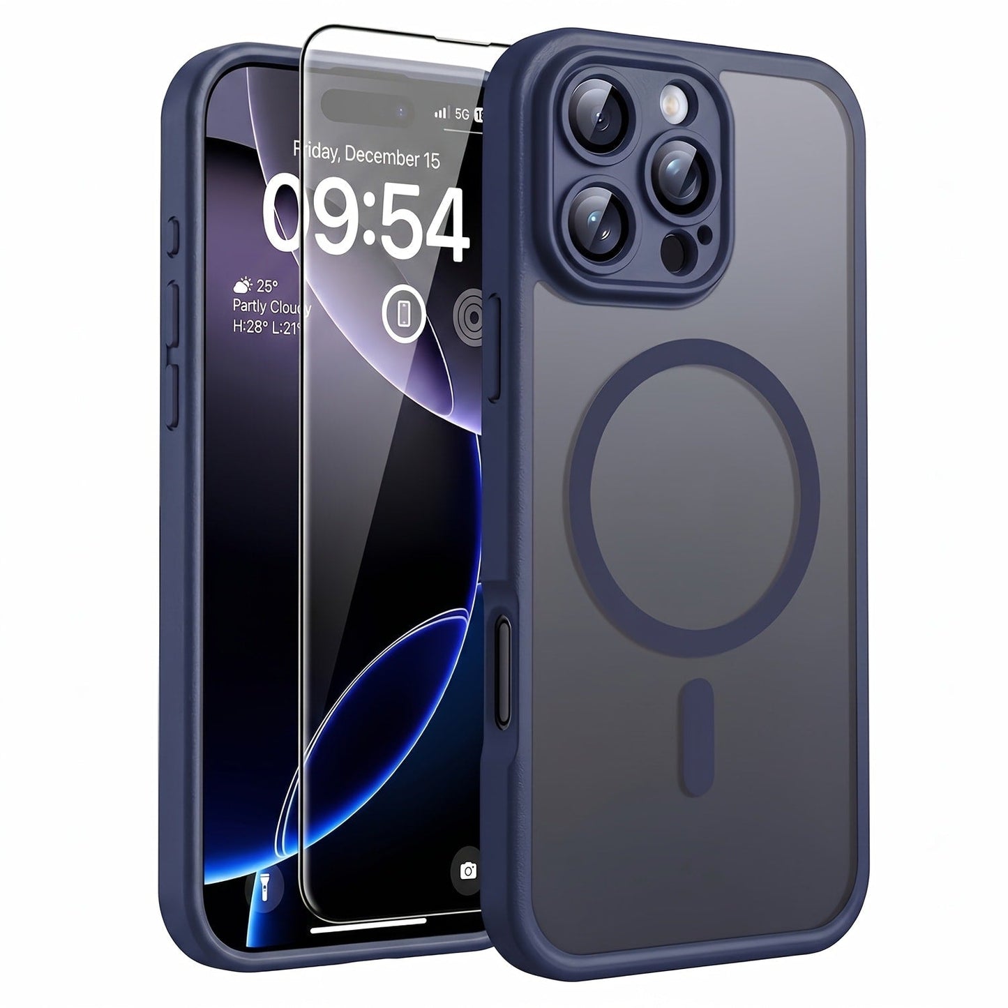 MagSafe iPhone Case Magnetic Matte Translucent Drop-Resistant Full Camera Protection Slim Frosted for an Everyday Personal Care Routine