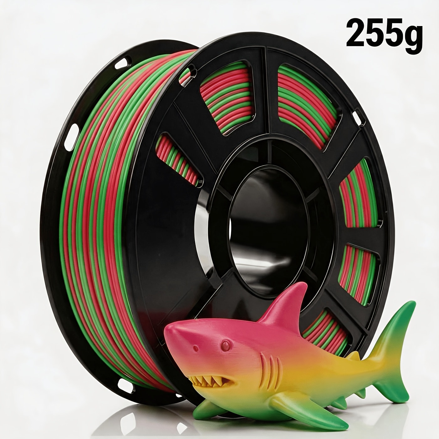 Rainbow PLA Filament 1.75mm Single Dual Triple Color Vacuum Packed, Neatly Wound High Precision ±0.02mm Smooth Printing