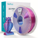 Silk PLA+ Dual Red Blue