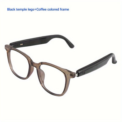 Smart Glasses Photochromic Bluetooth Audio Eyewear with Magnetic Charging and Four Frame Color Options