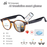 UF03 Yellow Flower Translation Glasses + Self-Tinting Lenses