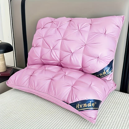 Hotel Quality Pillows 2-Pack, Luxury 5-Star Deep Sleep Neck Support, Non-Collapse Polyester Fill