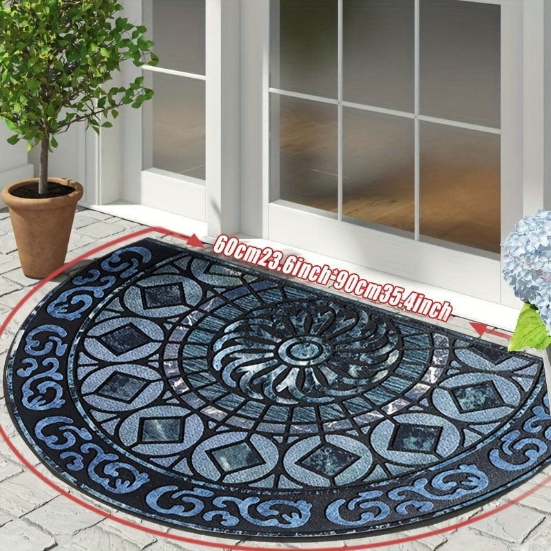 Outdoor Door Mat Welcome Mat for Front Door Entrance Patio Porch, Durable Low-Profile Rug, Multiple Colors & Sizes