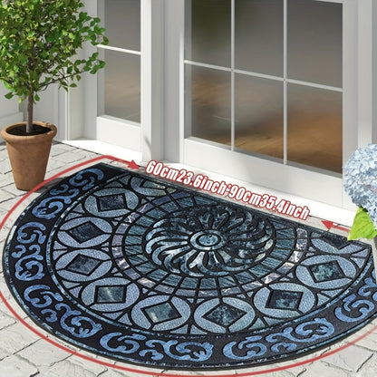 Outdoor Door Mat Welcome Mat for Front Door Entrance Patio Porch, Durable Low-Profile Rug, Multiple Colors & Sizes