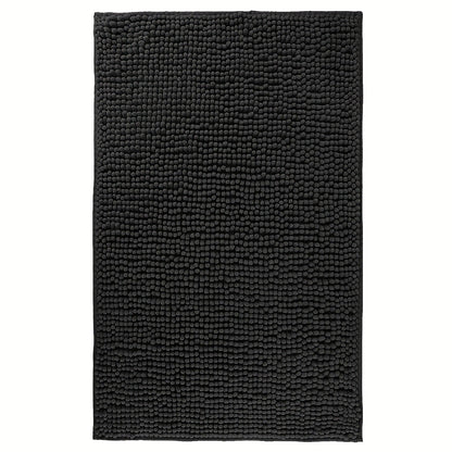 Chenille Bath Rug Extra Thick Bathroom Mat, Multiple Sizes & Colors for Entryways, Bedrooms and Living Spaces