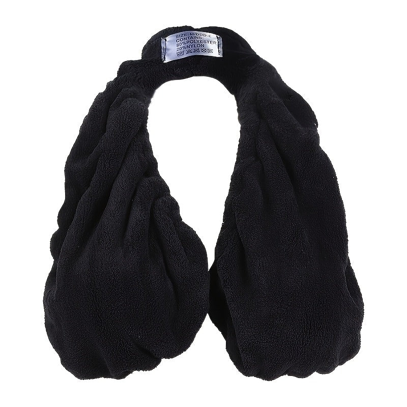 Strapless Towel Bra Wrap, Breathable Knit Beach & Sports Chest Cover for Women, Double-Sided Plush
