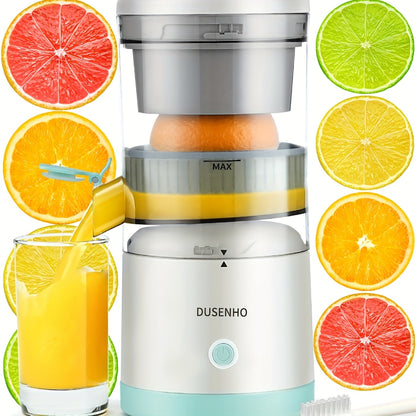 Electric Citrus Juicer Rechargeable USB-C, Portable Electric Orange Juicer Machine with 45W Motor
