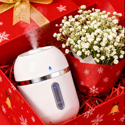 Aromatherapy Mist Humidifier USB Powered Night Light Low Noise Energy Efficient for Indoor for Entryways, Bedrooms and Living Spaces