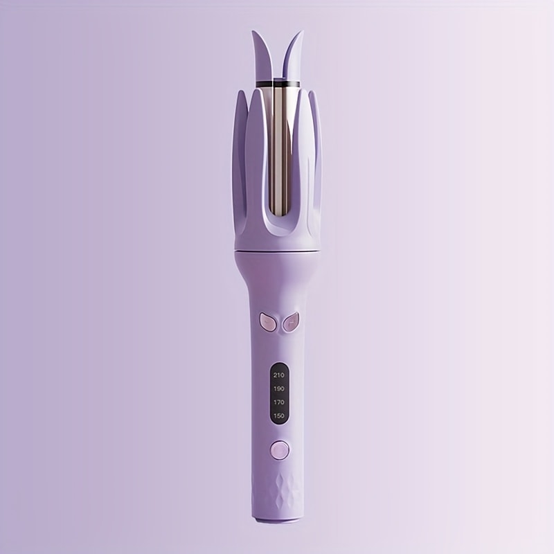 Hair Curler 28mm Barrel Negative Ion Technology 4 Temperature Settings Fast Heating Portable for Home, Travel and Salon Hair Styling