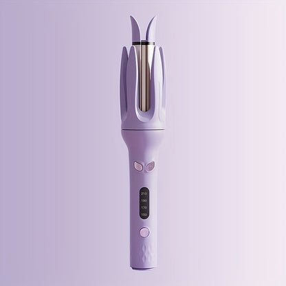 Hair Curler 28mm Barrel Negative Ion Technology 4 Temperature Settings Fast Heating Portable for Home, Travel and Salon Hair Styling