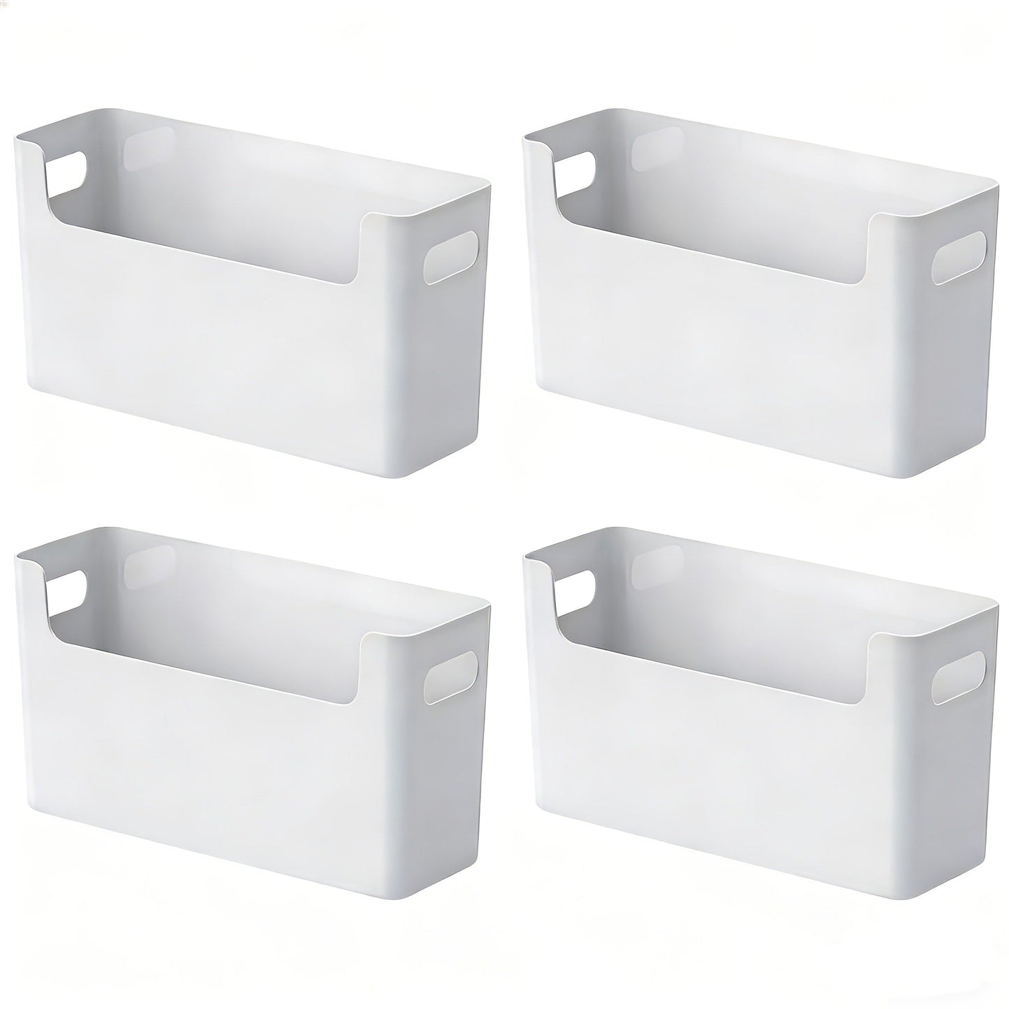 Plate Rack Kitchen Organizer Stackable Plastic Holder for 6 to 9.5-Inch Plates in Single or Multi-Piece Sets