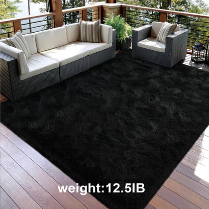 Non-Slip Area Rug Fluffy Soft Carpet – Modern Home Decor Floor Mat for Living Room, Bedroom, Kitchen & Bathroom | Easy Clean Cute Plush Rug