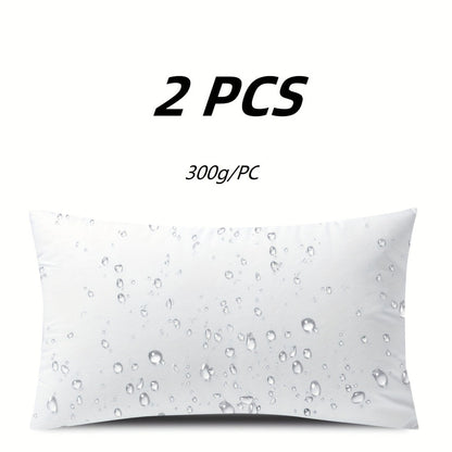 Pillow Inserts Square Indoor Outdoor Decorative Cushion Filling – Woven Fabric 200g+ Stuffing for Throw Pillows Couch Sofa Patio, White