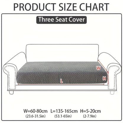 Sofa Cover Sectional Panel Options for Single to 4 Seats, Chaise, Armrest Pair or Backrest in Five Colors