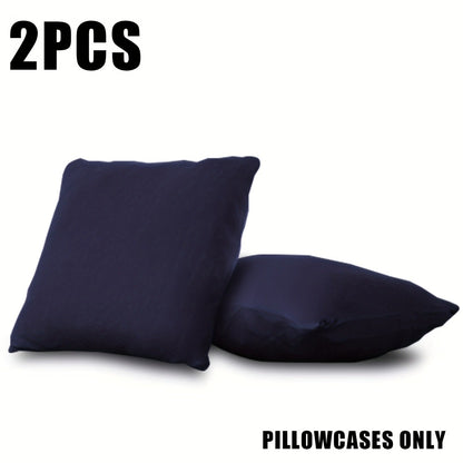 Sofa Cover Solid-Color Fitted Slipcover Options for 1, 2, 3 or 4-Seater Sofas and Separate Pillowcase