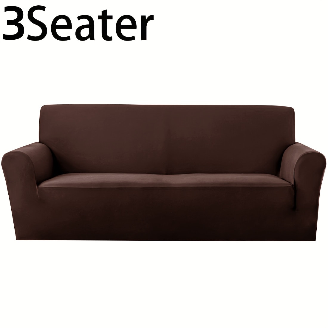 Sofa Cover Elastic Stretch Slipcover for 1, 2, 3 or 4-Seater Sofas in Seven Solid Colors with Model-Specific Size and Color Options