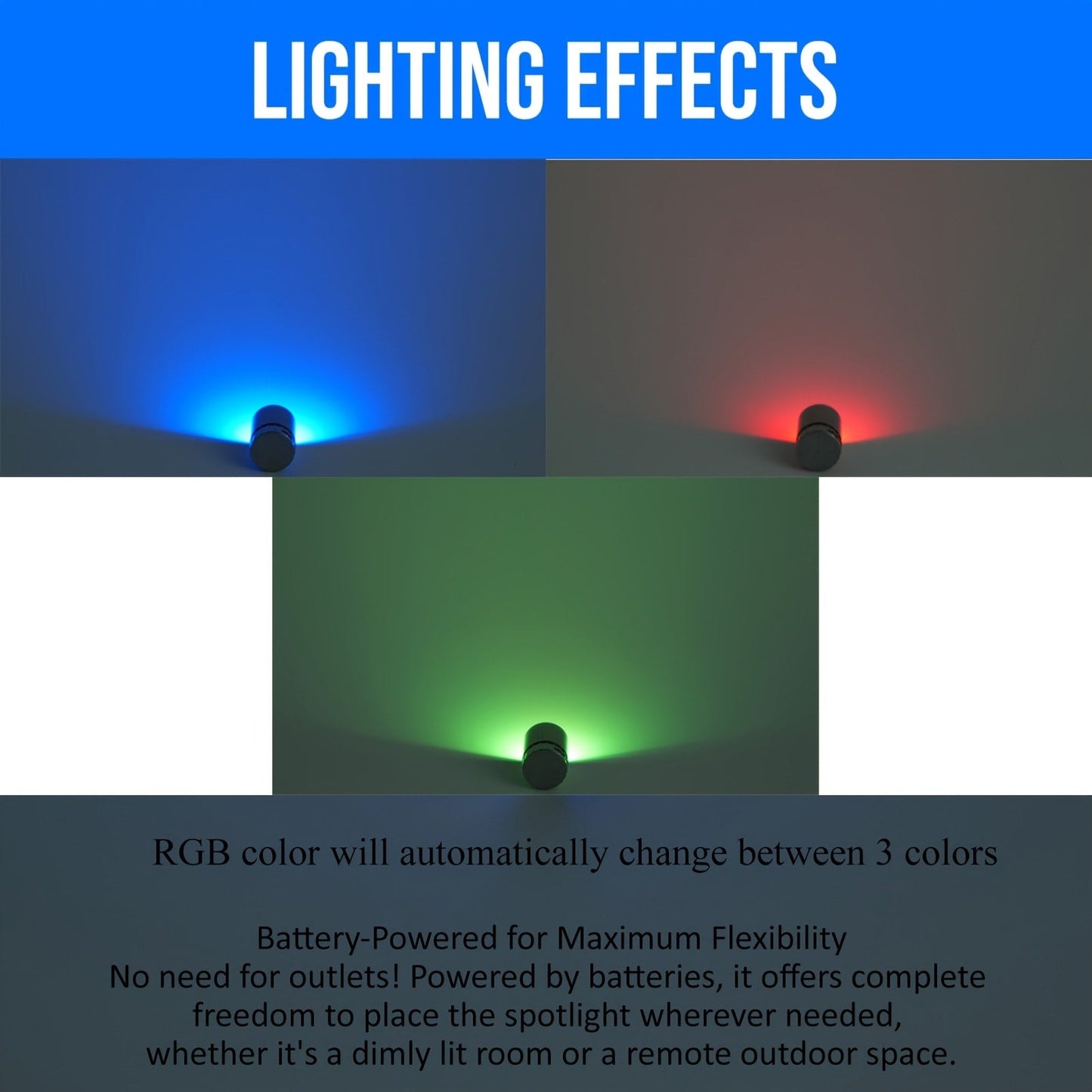 Mini Spotlight Battery Operated LED 20 Pack – Cordless Miniature Spot Lights for Artwork, Paintings, Jewelry, Display Cases, Handicrafts