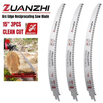 Reciprocating Saw Blade Pruning Arc Edge 3 Pack 6TPI Japanese Teeth CR-V Ultra Hardened for Wood for an Everyday Personal Care Routine