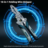 High Carbon Steel Folding Wire Stripper