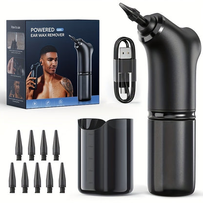1080P Ear Wax Removal Tool with Camera – Wi-Fi Ear Cleaning Kit with 6 Spoons & Tweezers, Rechargeable, Visual Ear Cleaner for Safe Ear Care