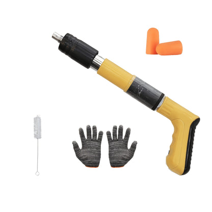 Hand Nail Gun Compact, Portable Steel Nail Driver for Cement Walls, Concrete & Wood for Home and Salon Manicures