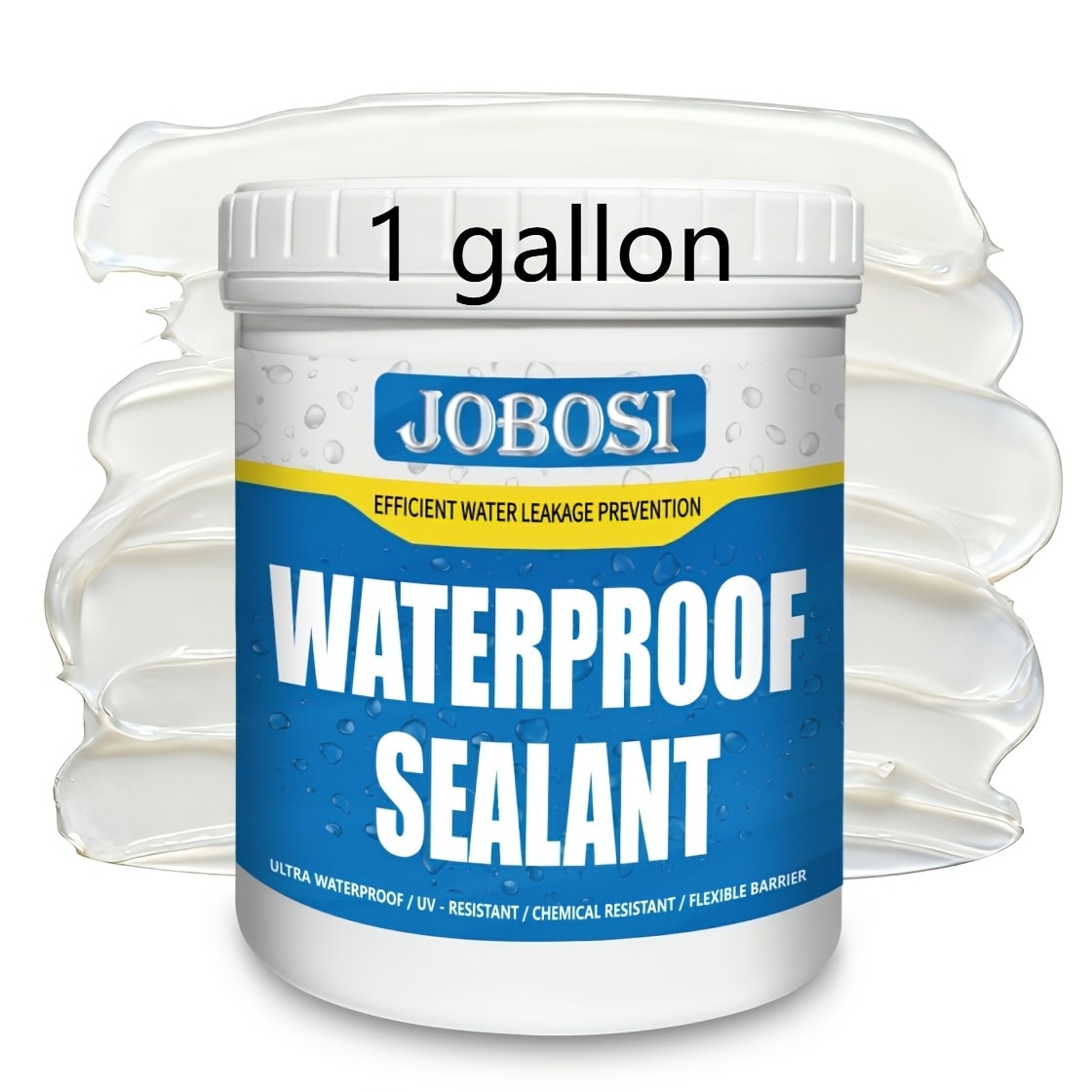 Sealant Liquid Glue 32oz 1KG Leak Agent, Indoor Outdoor Coating for Roof Basement Wall Pipe Crack Sealing