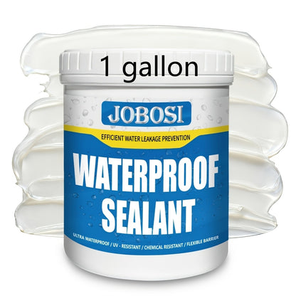 Sealant Liquid Glue 32oz 1KG Leak Agent, Indoor Outdoor Coating for Roof Basement Wall Pipe Crack Sealing