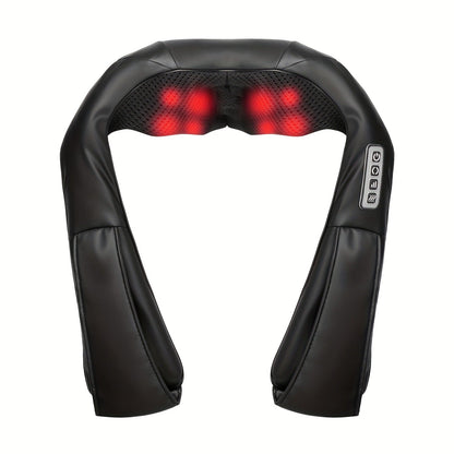 Acupressure Massager, Electric Acupoint Deep Kneading Neck & Shoulder Massager for Back, Waist, Legs