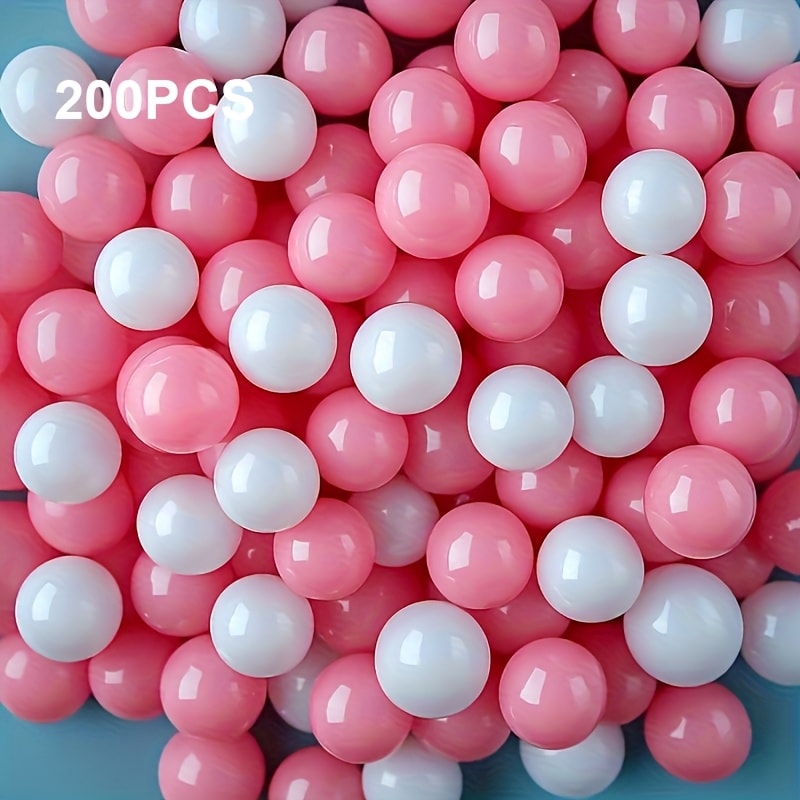 Ball Pit Balls 100/200 Pcs for Babies Toddlers PE Colorful Ocean Play Balls with the Listed Color, Size or Set Options for Everyday Use
