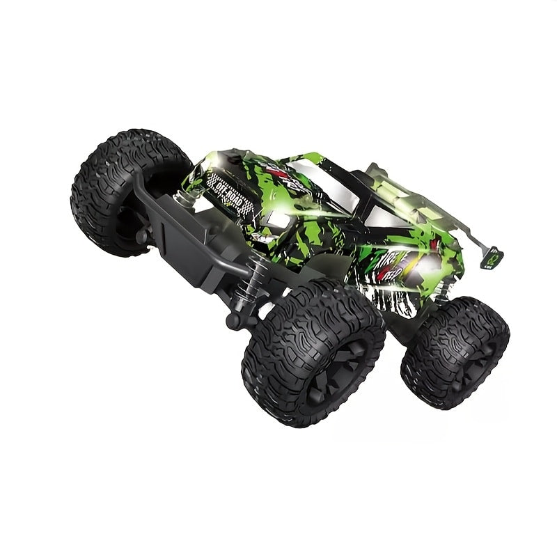 RC Off-Road Truck for Kids 2.4GHz Dual Drive Twin Motor – All-Terrain Anti-Slip Tires Remote Control Car, Sturdy Durable Boys Gift Ages 3 4