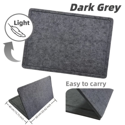 Gray Puzzle Board Collection with 1000- or 1500-Piece Sizes, Drawer and No-Drawer Options in Five Models