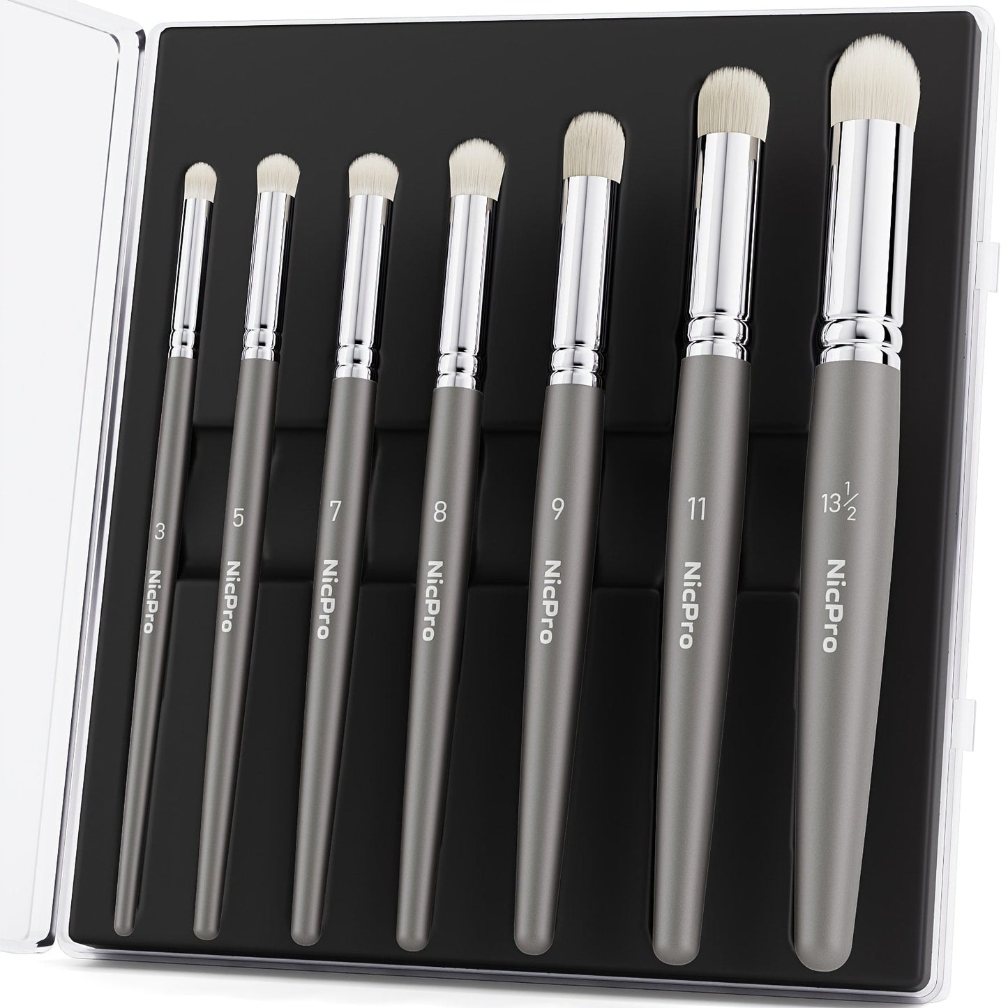 Dry Brush Set for Miniature Painting 7 Sizes, Professional Drybrush Kit with the Listed Color, Size or Set Options for Everyday Use