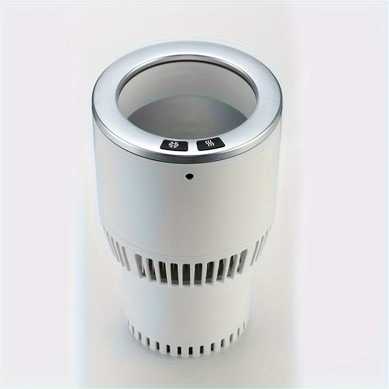 Car Cup Warmer & Cooler 2-in-1 – 12V Electric Heated & Cooled Beverage Holder for Car, Heats to 140°F Cools to 21°F