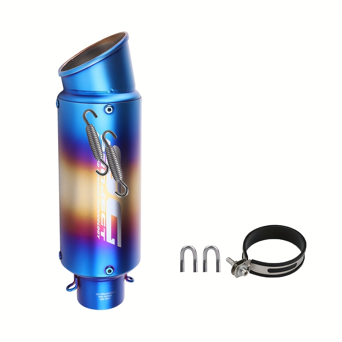 Motorcycle Exhaust Pipe 51mm & 60mm – Stainless Steel Slip-On for NMAX 125/155, Suzuki GSX650F, GSX1250 & GSX650R | Performance Exhaust