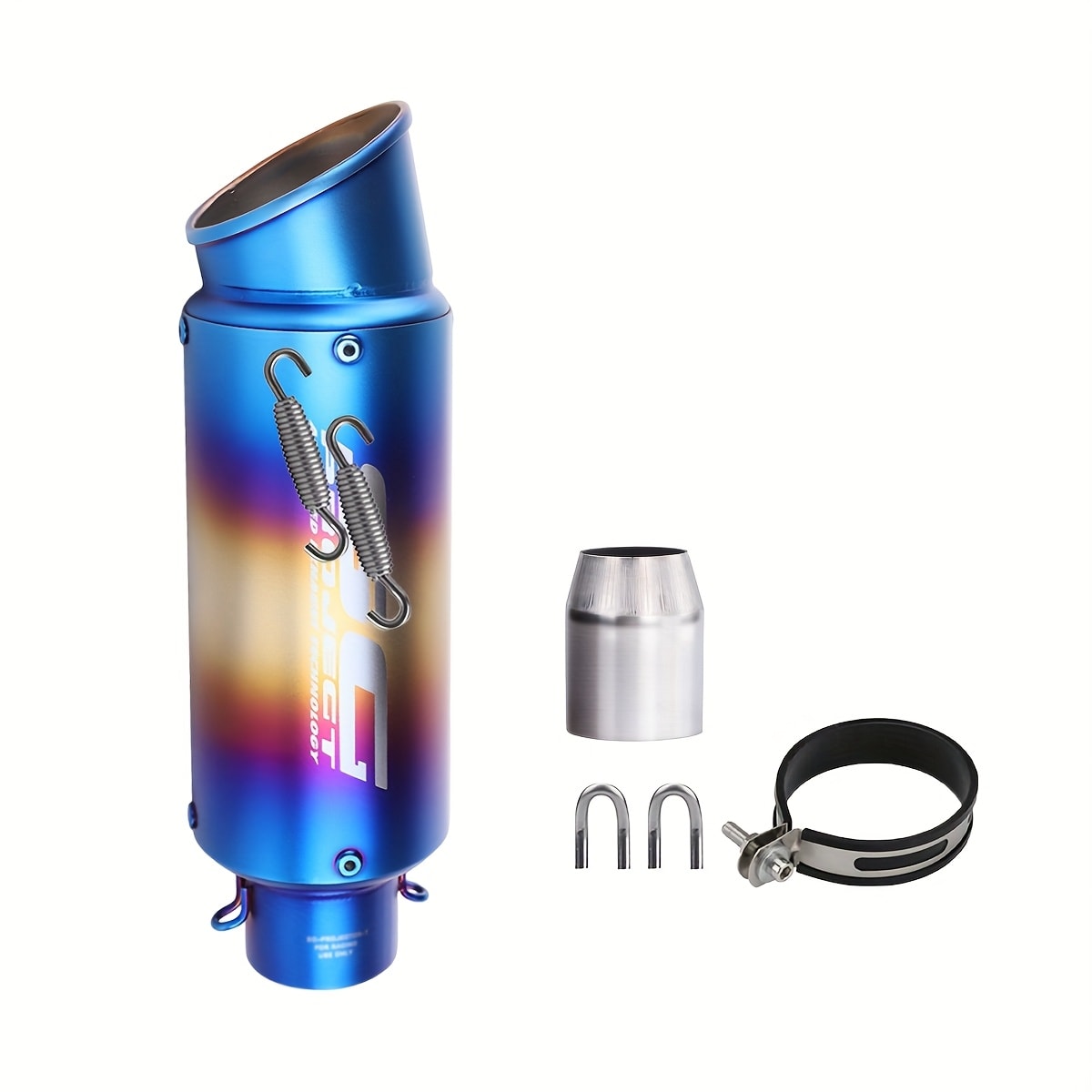 Motorcycle Exhaust Pipe 51mm & 60mm – Stainless Steel Slip-On for NMAX 125/155, Suzuki GSX650F, GSX1250 & GSX650R | Performance Exhaust