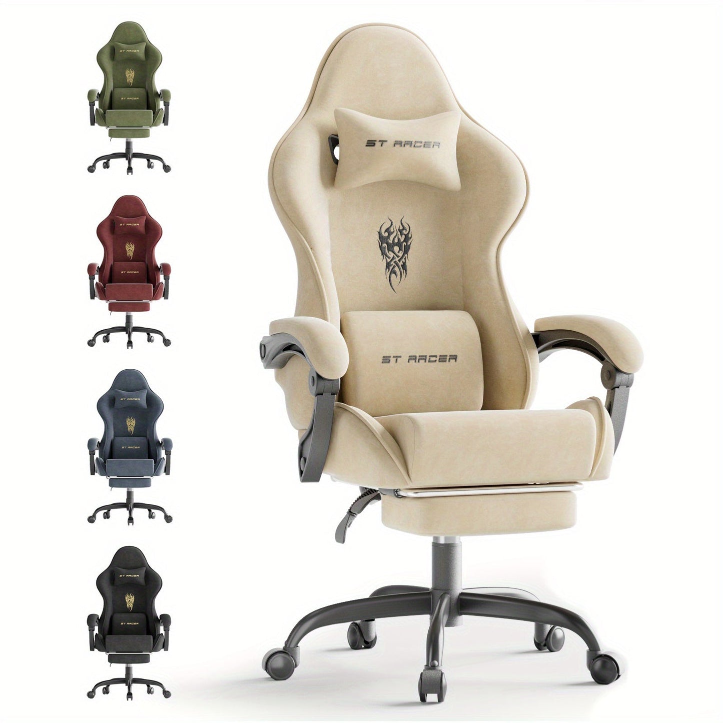 Gaming Chair shown in the Beige option