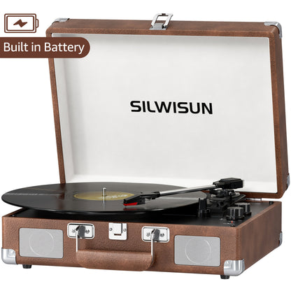Vinyl Record shown in the Brown option