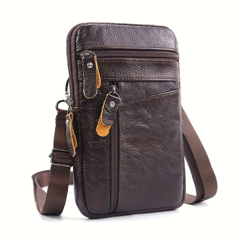 Waist Bag – Genuine Leather, for Everyday Use – detail view 3
