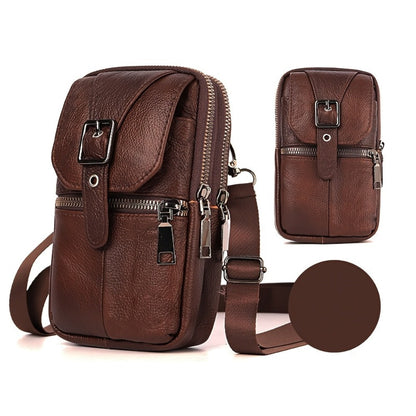 Waist Bag – Genuine Leather, Genuine Leather Waist Belt Loop – detail view 4