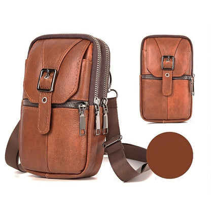 Waist Bag – Genuine Leather, Genuine Leather Waist Belt Loop – detail view 6