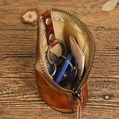 Waist Bag – Handcrafted Sporran Leather Coin Waist – detail view 13