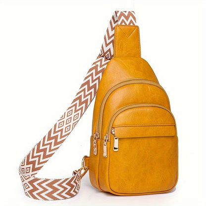 Waist Bag – PU Leather, Adjustable Strap, for Travel – detail view 5