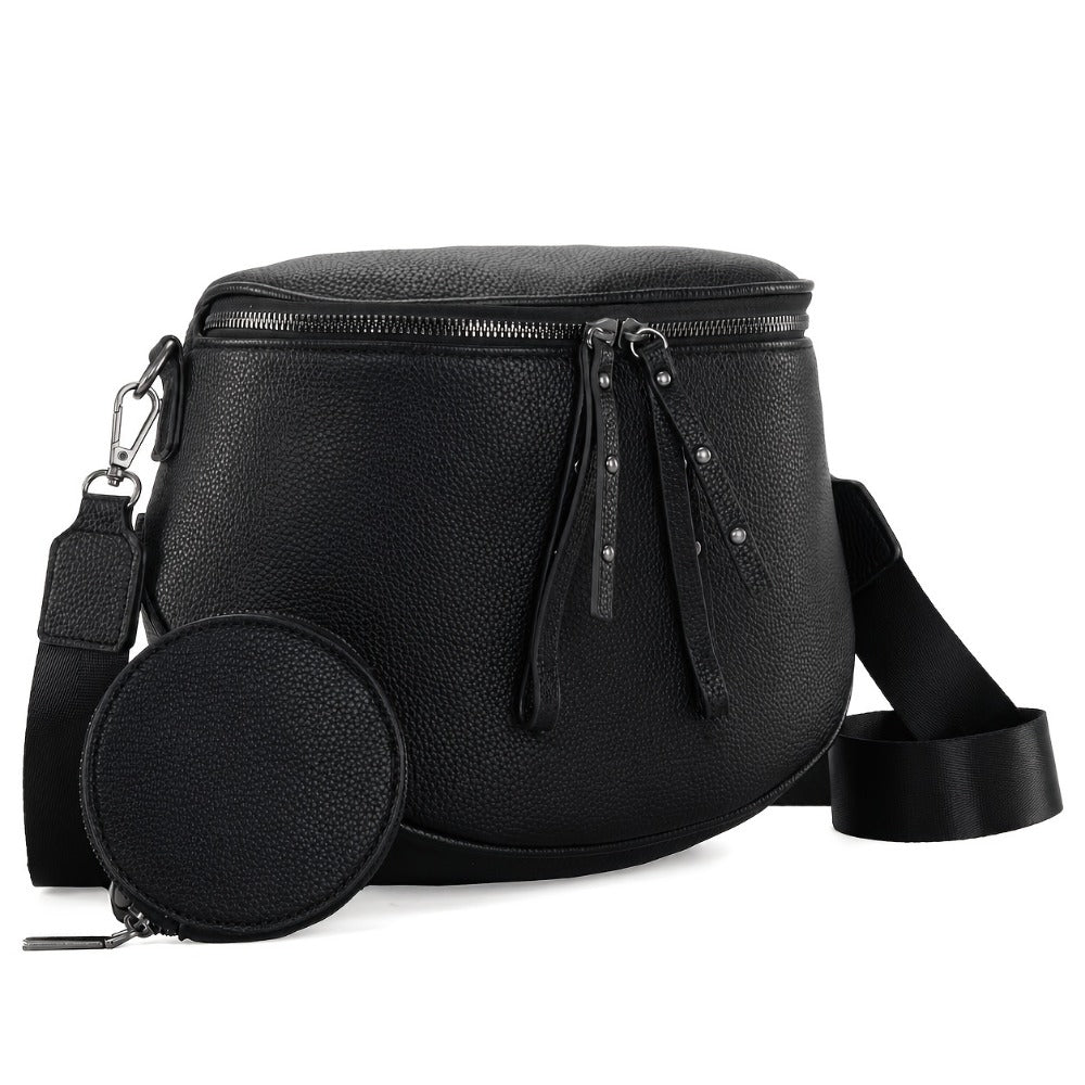 Waist Bag – 5 Colors, Vegan Leather, Large Capacity, for Everyday Use – detail view 6