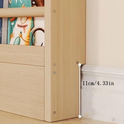 Wall-Mounted Narrow Bookshelf, Freestanding Bookcase for Organized Everyday Storage detail image - detail view 6