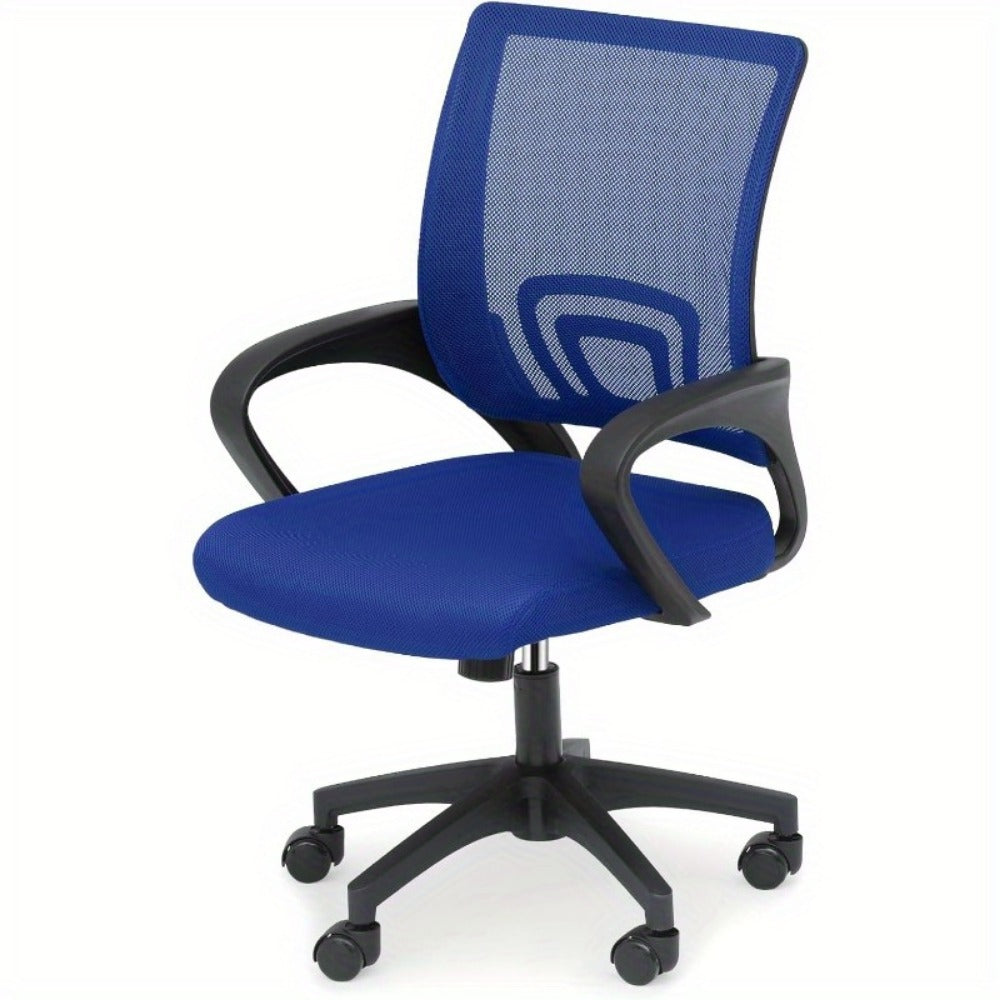 Wide Office Chair with Adjustable Height and Lumbar Support for Home Office detail image - detail view 5