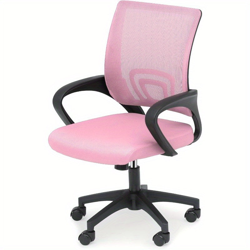 Office Chair shown in the pink option