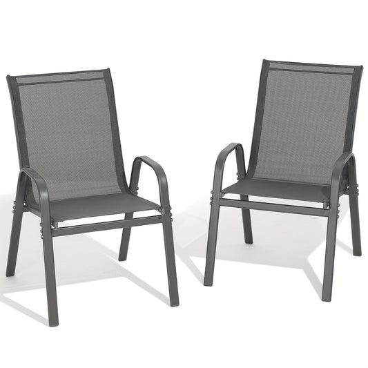 Outdoor Chair shown in the Grey, 2pcs option