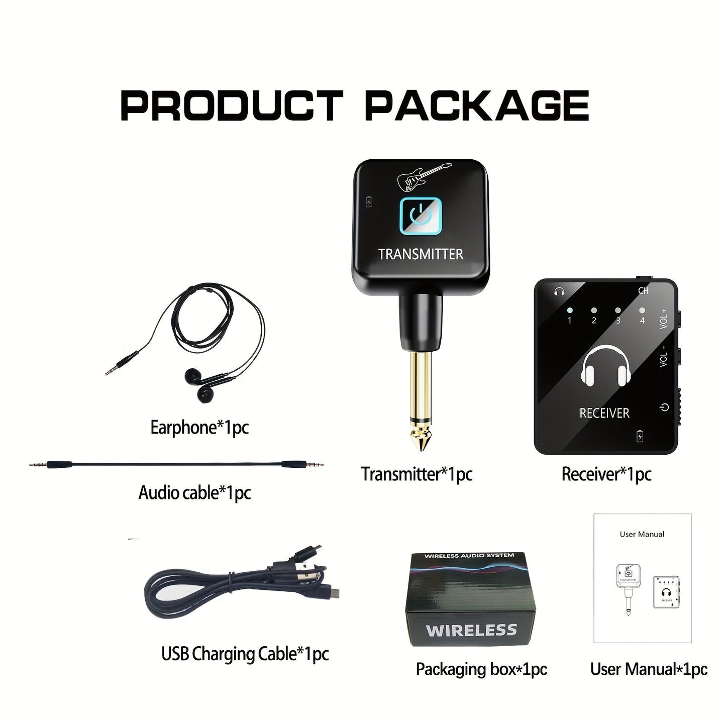 Wireless In-Ear Monitor System shown in the MK8 option